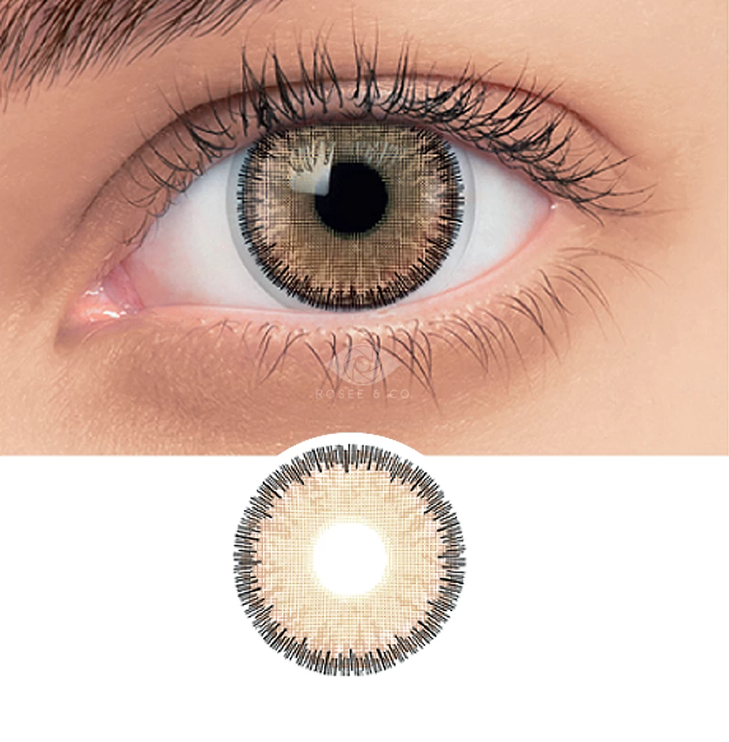 Rosee Vision Colored Contacts - Latin Brown 3 Rosee Vision Colored Contacts - Latin Brown