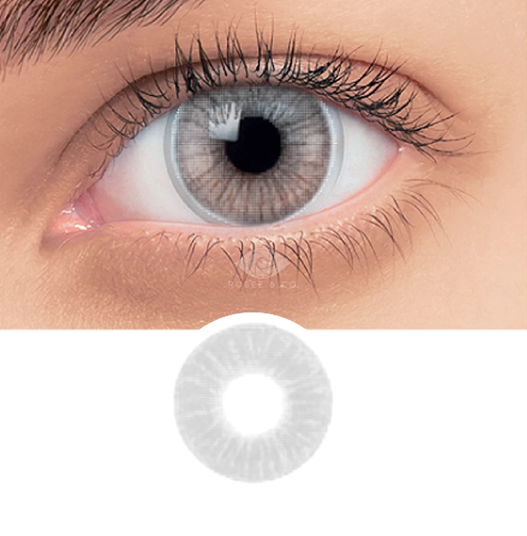 Rosee Vision Colored Contacts - Hydrocor Gray 3 Rosee Vision Colored Contacts - Hydrocor Gray