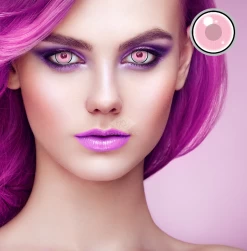 Rosee Vision Party Lenses - Demon Slayer Neuko -Cosmetics Store RSR10 3T demon slayer nezuko 1