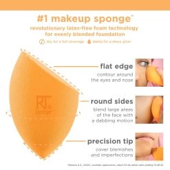 Real Techniques Miracle Complexion Sponge -Cosmetics Store RT MCS Anatomy Infographic 1.1 1440x bb40941c e003 4f8a b7e2 d3752c6267b6