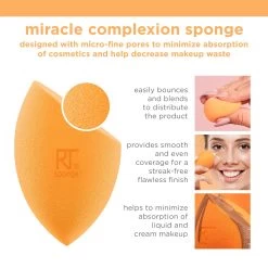 Real Techniques Miracle Complexion 4 Sponge Pack 13 Real Techniques Miracle Complexion 4 Sponge Pack -Cosmetics Store RT MCS Pores Infographic 1.0 1440x e92ab79b 542e 42e1 9a87 8151c9d3c1a9