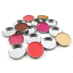 Zpalette 10 Pieces Round Metal Pans