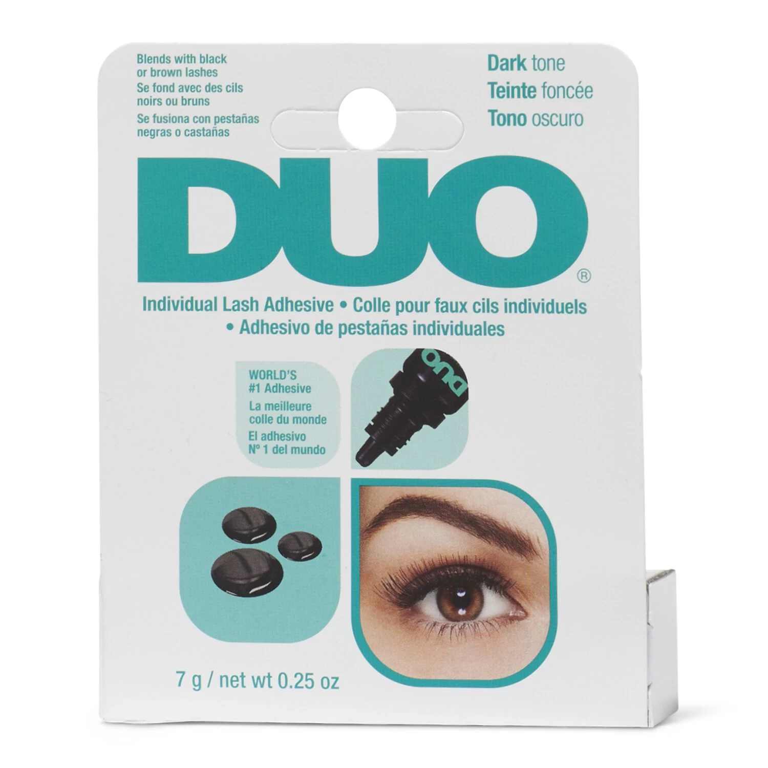 DUO Individual Lash Adhesive Dark - Teal Box 3 DUO Individual Lash Adhesive Dark - Teal Box
