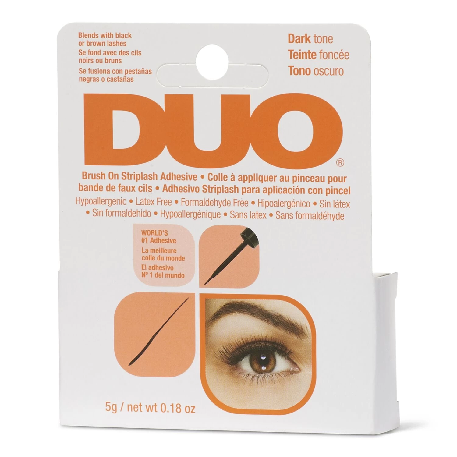 DUO Brush On Striplash Adhesive Black- Orange Box 3 DUO Brush On Striplash Adhesive Black- Orange Box