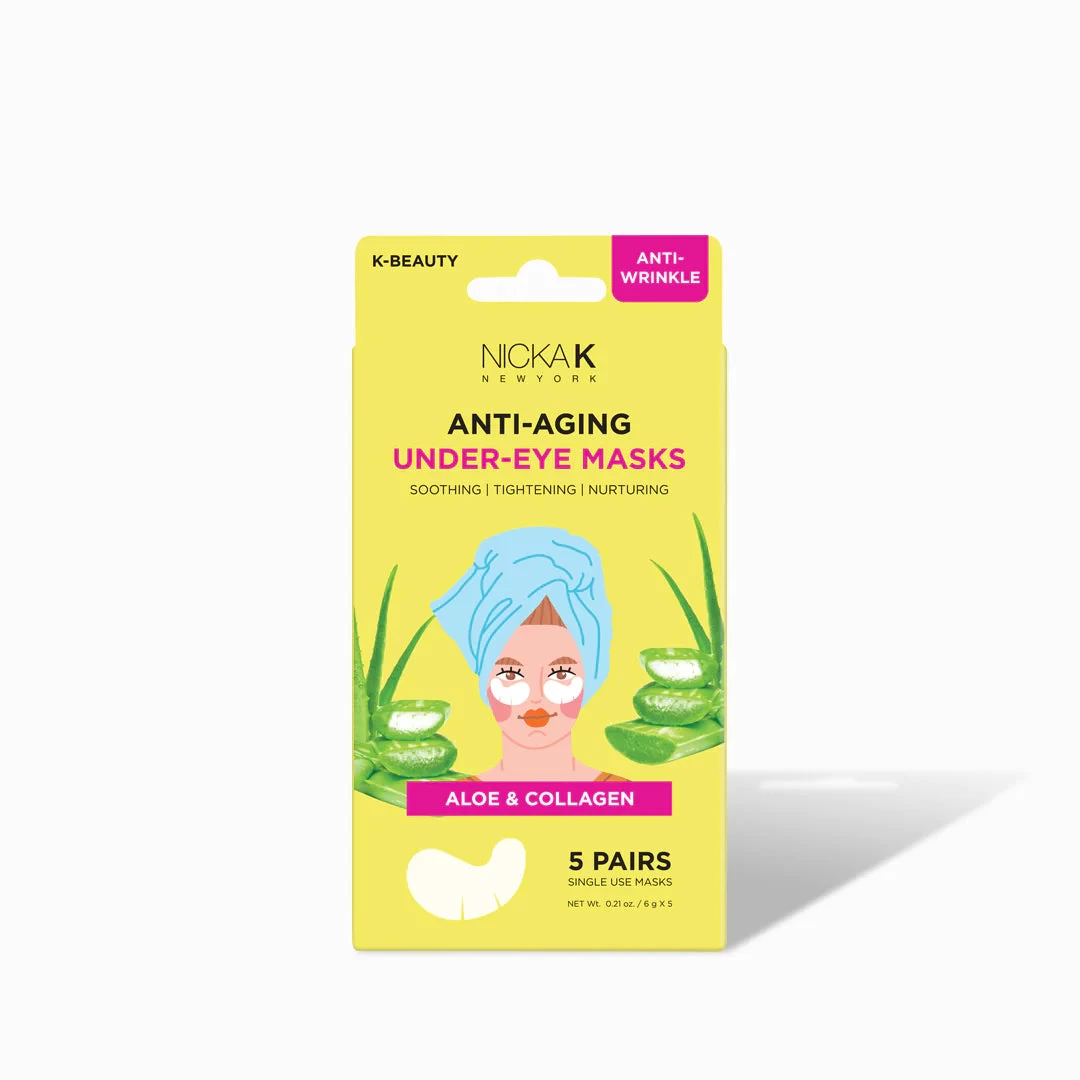 Nicka K Aloe & Collagen Eye Patches - SMUEB2 3 Nicka K Aloe & Collagen Eye Patches - SMUEB2