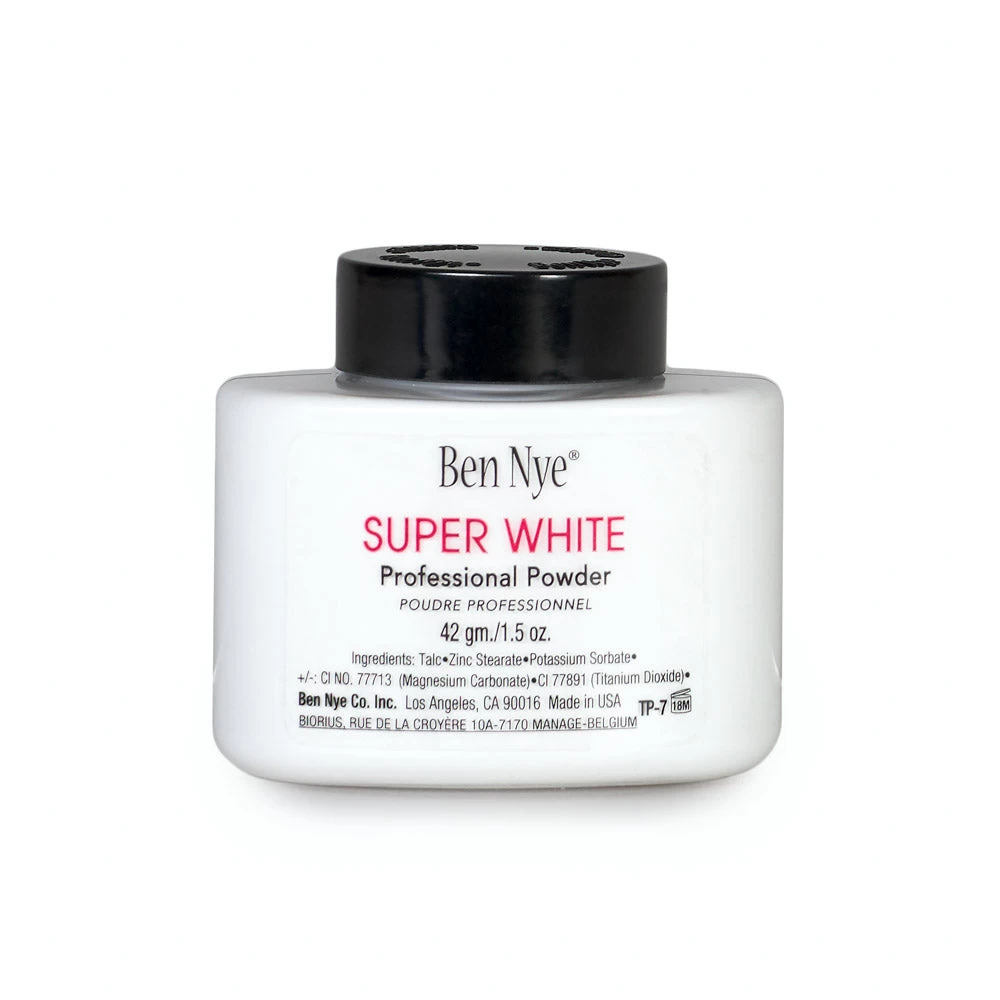 Ben Nye Super White Face Powder 4 Ben Nye Super White Face Powder - Image 2