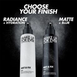 Make Up For Ever NEW Mist & Fix Hydrating 24HR Setting Spray -Cosmetics Store US 3548752196376 I000016901 MIST AND FIX Face 5