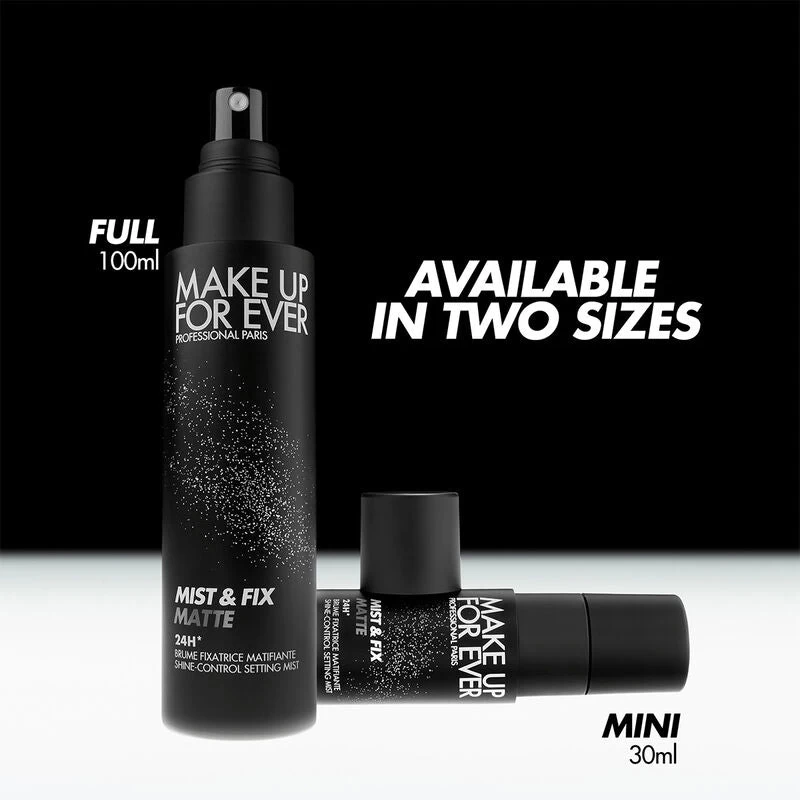 Make Up For Ever NEW Mist & Fix Matte 24HR Setting Spray 3 Make Up For Ever NEW Mist & Fix Matte 24HR Setting Spray