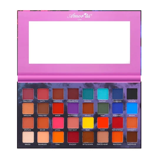 Amor Us Noir Fatale Pressed Pigment Palette 3 Amor Us Noir Fatale Pressed Pigment Palette