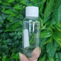 TheMUAproject Clear Bottle W/ White Cap