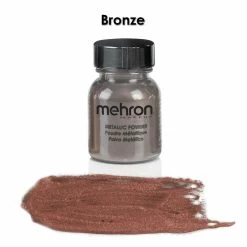 Mehron Metallic Powder -Cosmetics Store brinze