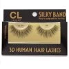 CL Lashes 3D Human Hair Silky Band Lashes CL-18