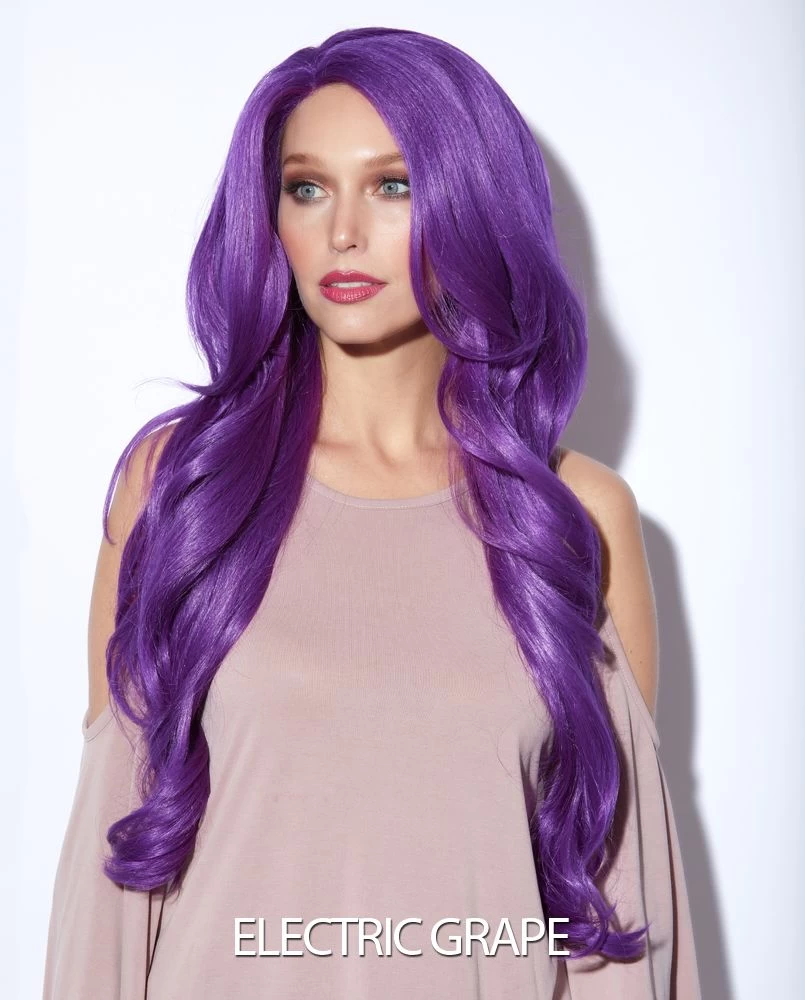 Blush Electric Grape Lace Front Wig 3 Blush Electric Grape Lace Front Wig