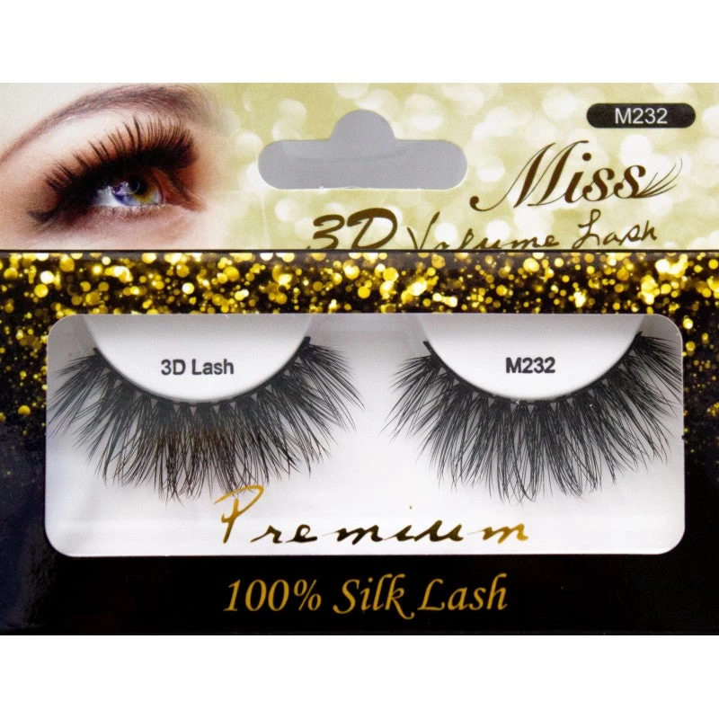 Miss Lashes 3D Volume Lashes - M232 3 Miss Lashes 3D Volume Lashes - M232