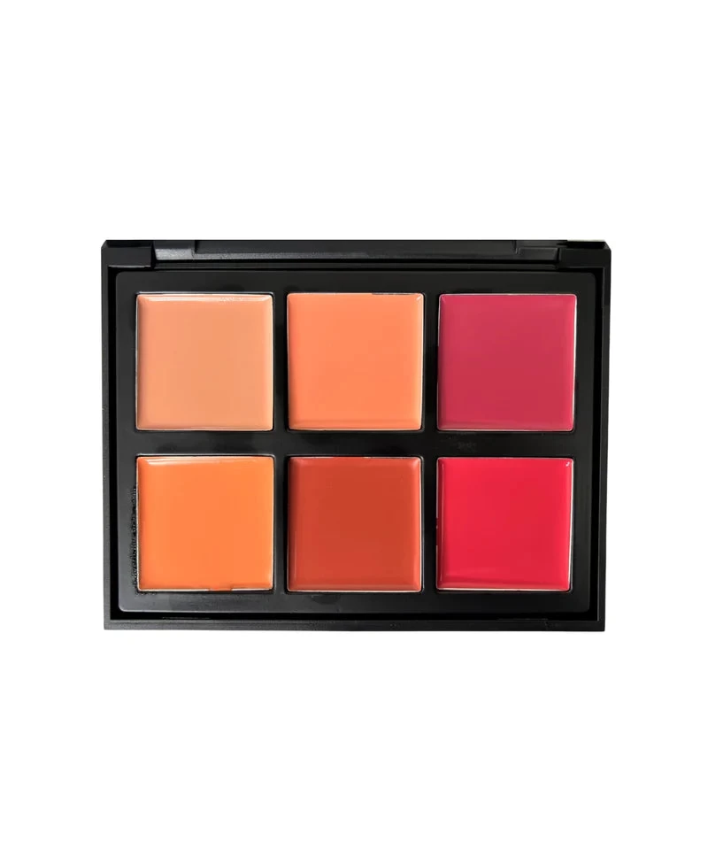 Crown 6 Color Creme Blush Palette 6CBL 3 Crown 6 Color Creme Blush Palette 6CBL